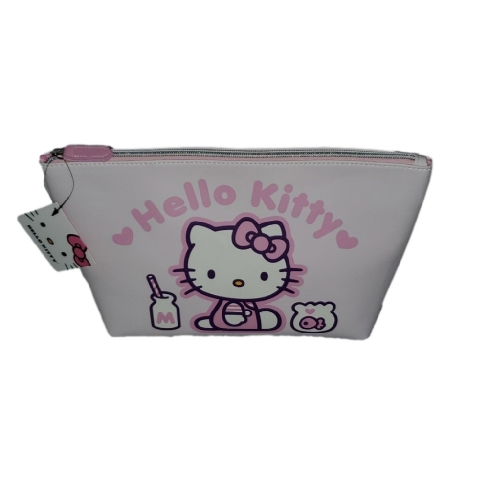 NWT Sanrio Hello Kitty Large Cosmetic Bag